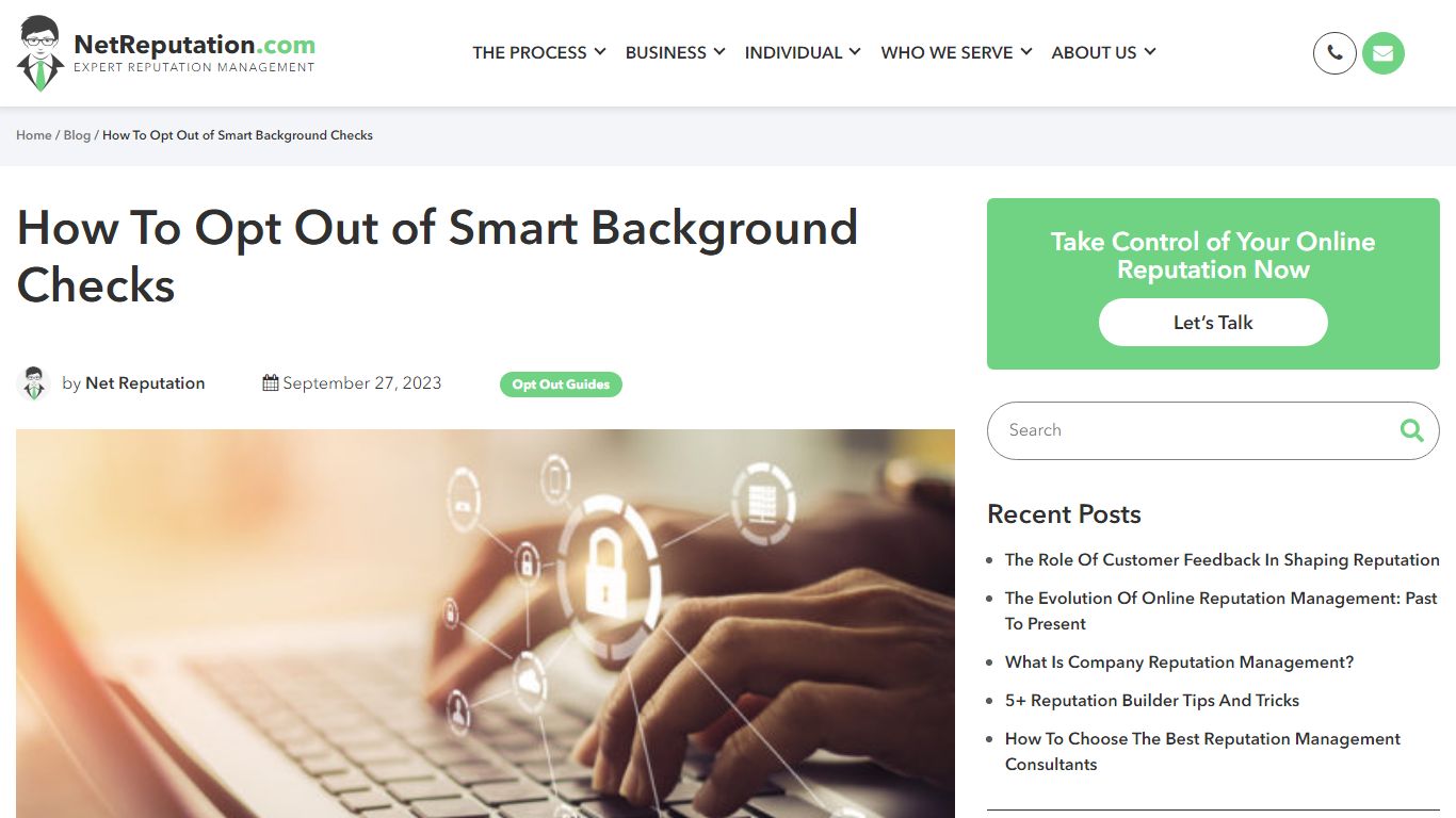 How to Opt Out of Smart Background Checks | NetReputation